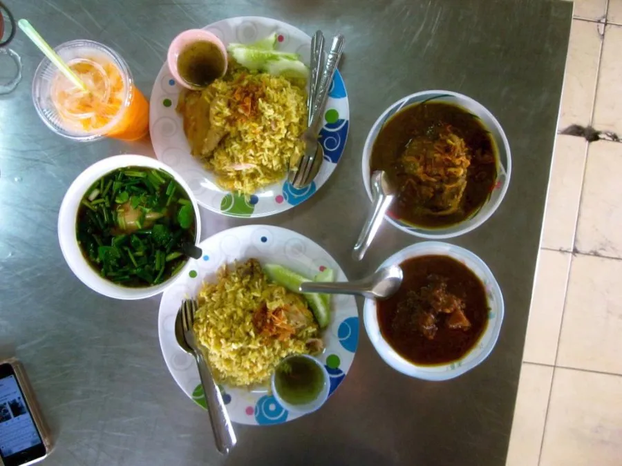 Thai style briyani rice