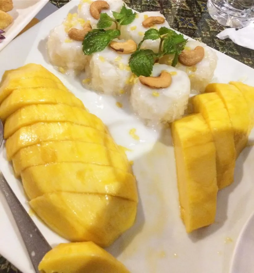 Mango sticky rice