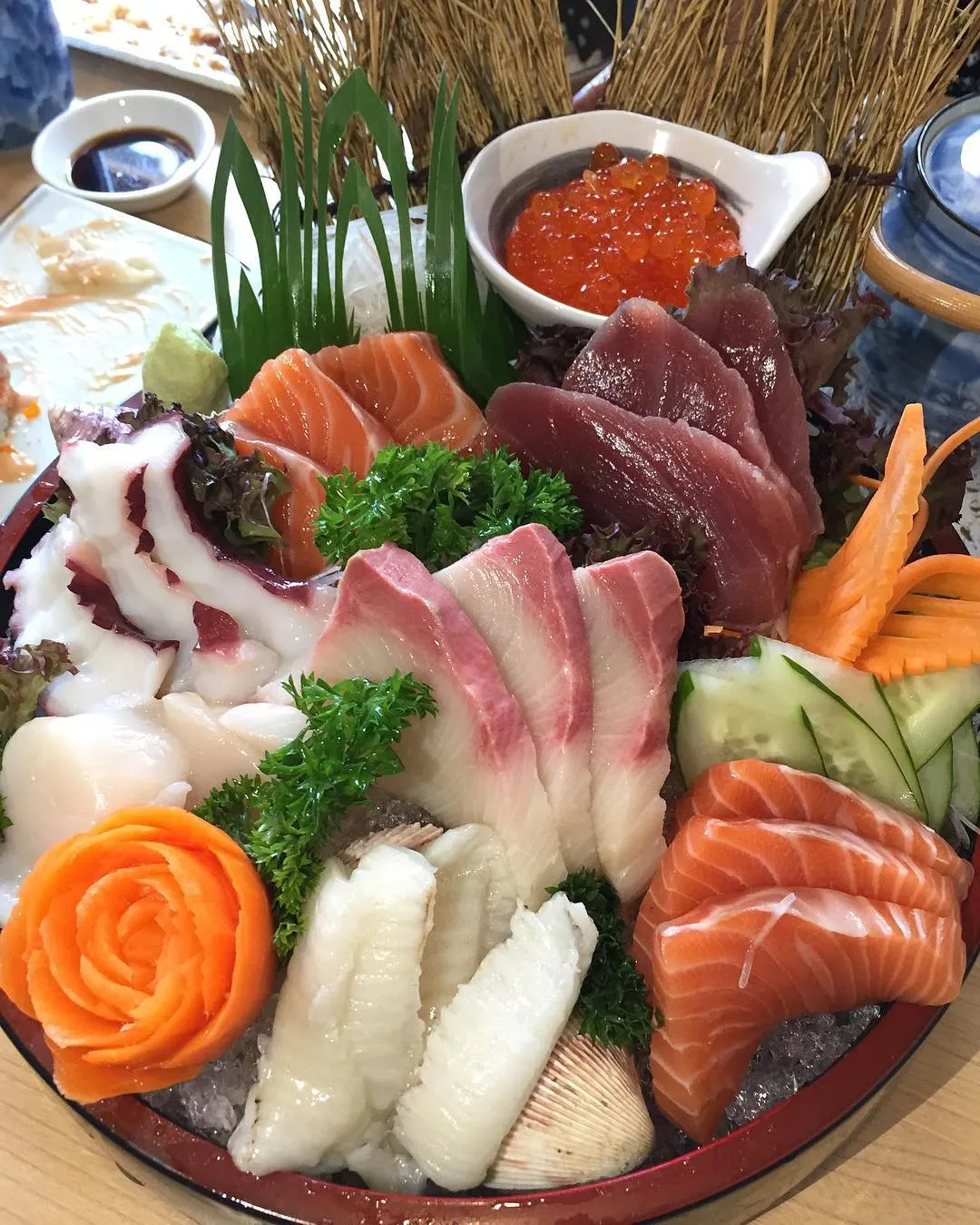 Sashimi platter