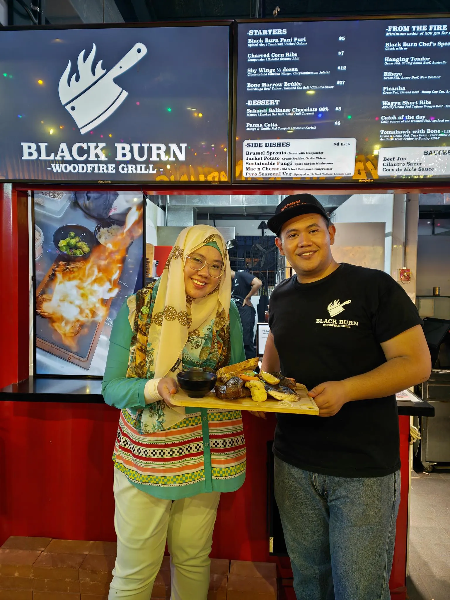 Black Burn – The One & Only Woodfire Grill in the Northern Side of Singapore