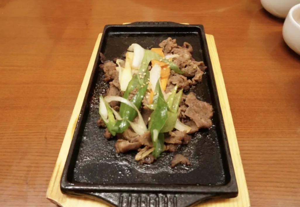 Beef bulgogi