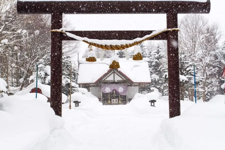 destinations to experience snowfall december