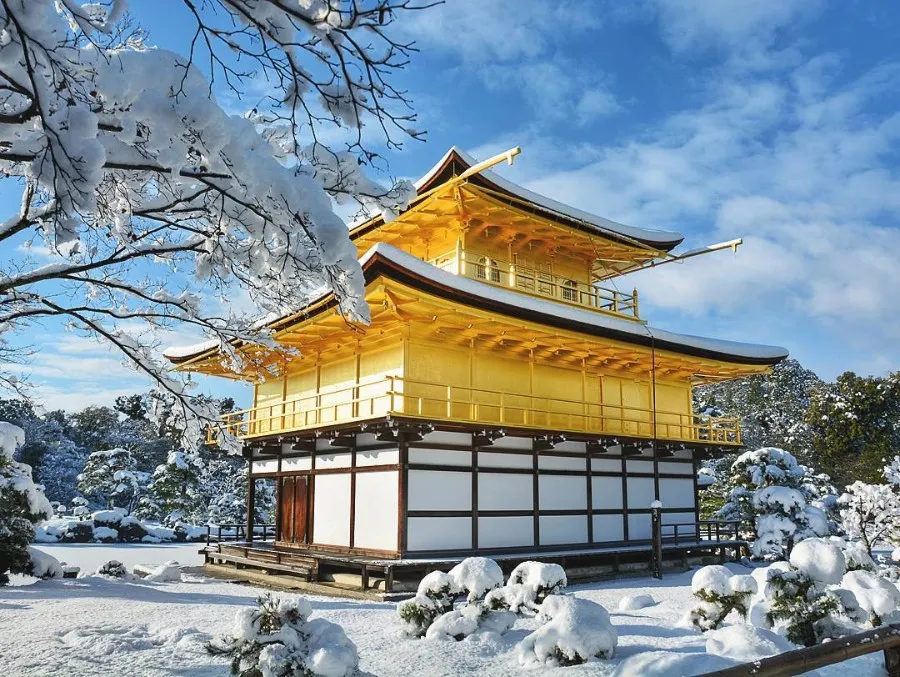 destinations to experience snowfall december