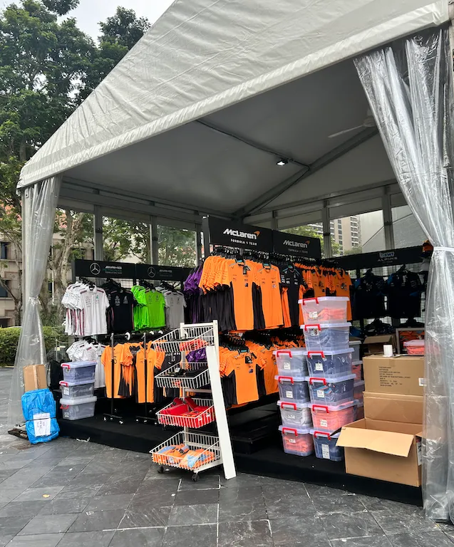 Places To Get F1 Merchandise In Singapore