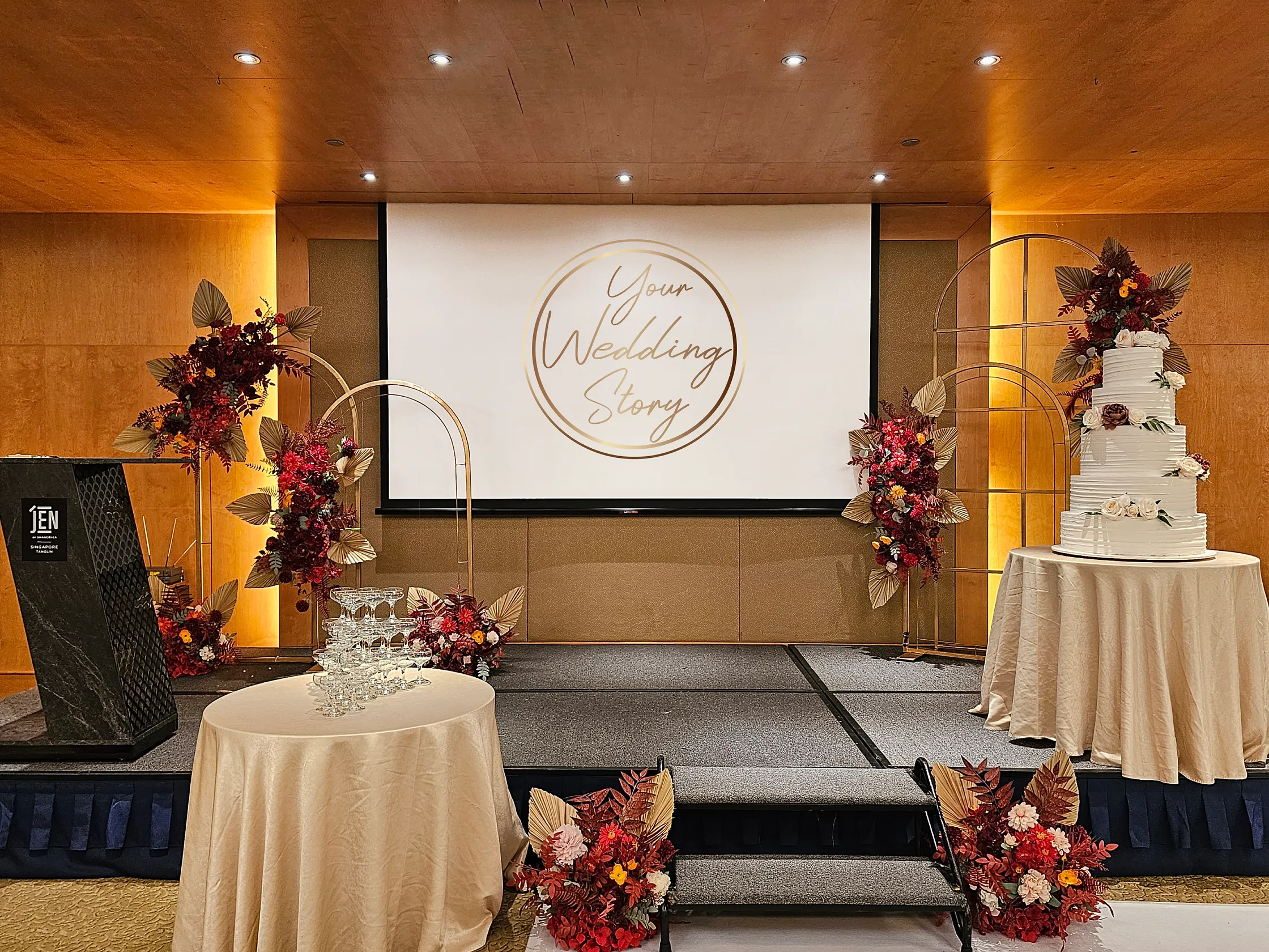 wedding venues in Singapore with halal food