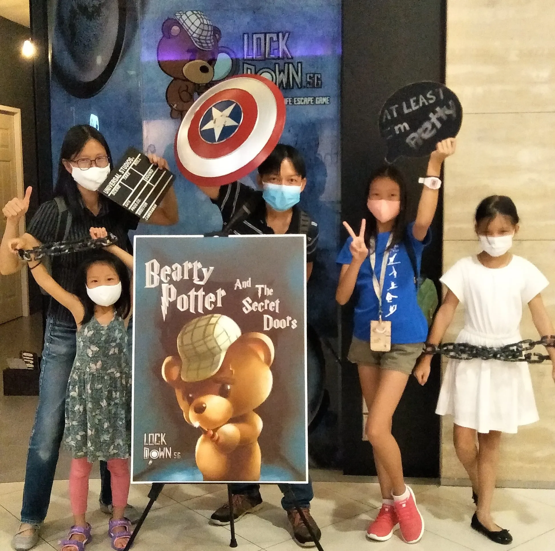 Escape rooms at Orchard Road