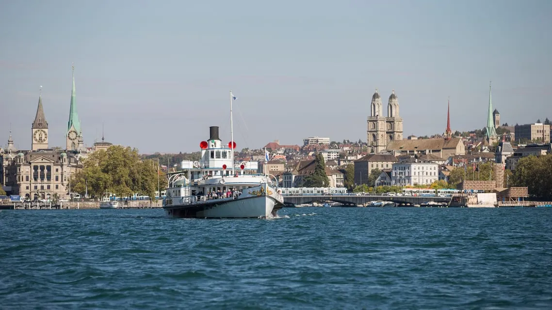 scenic cruise on Lake Zurich