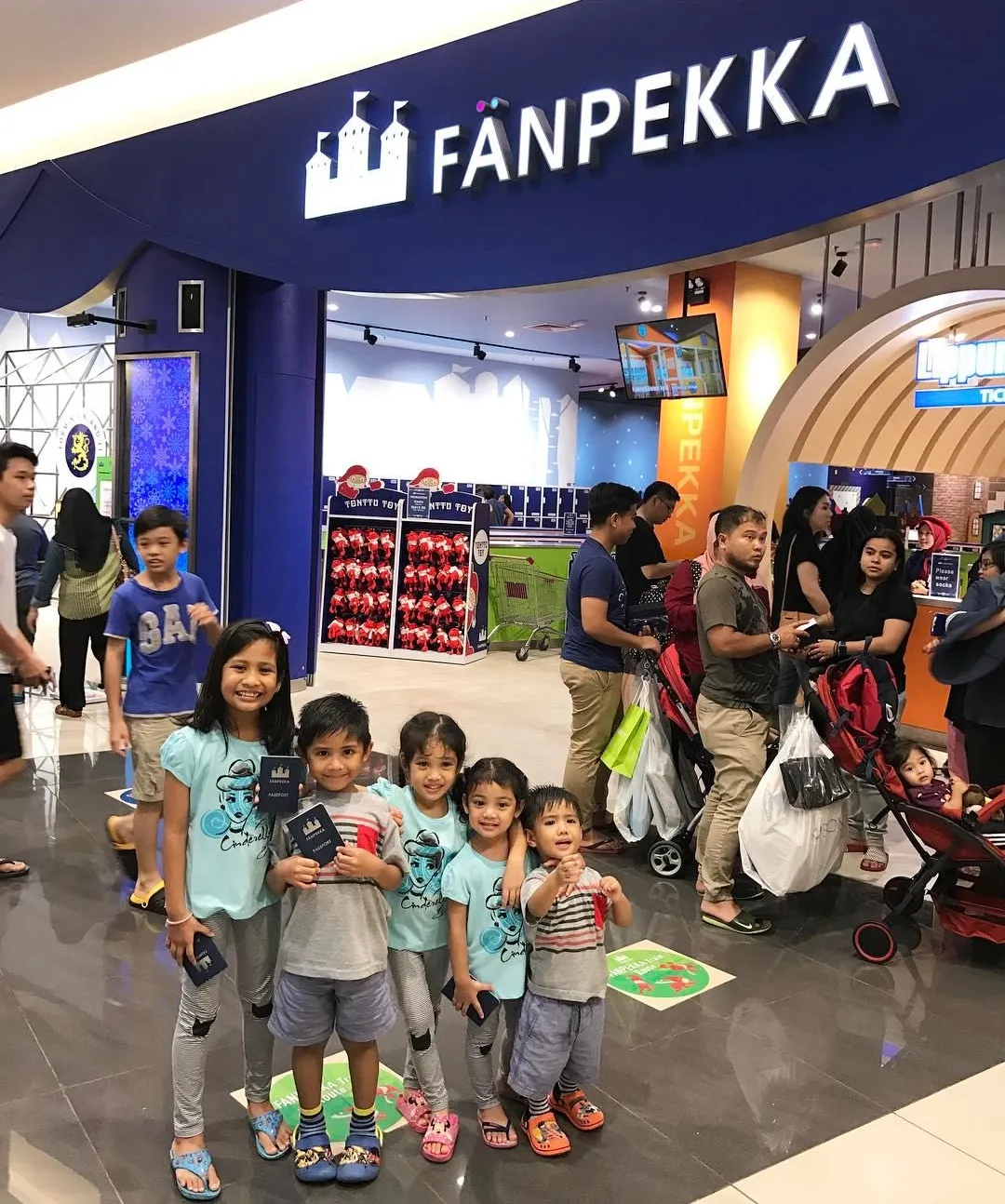 Fanpekka at Aeon Tebrau Mall