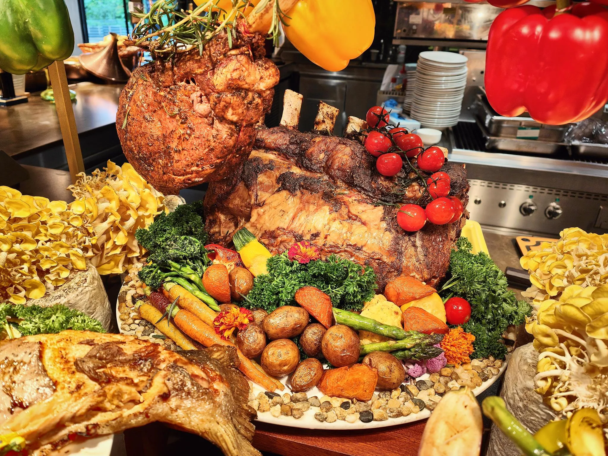 Peppermint's Holiday Feast Buffet: The Ultimate Christmas Celebration for Family and Friends