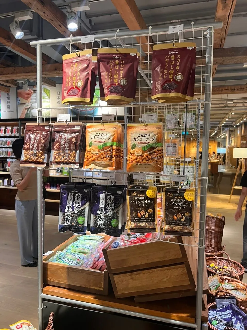 Products with nuts
