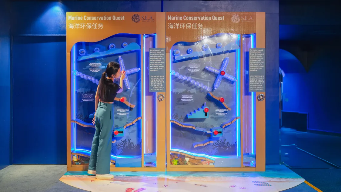 Credit: Resorts World Sentosa’s S.E.A. Aquarium