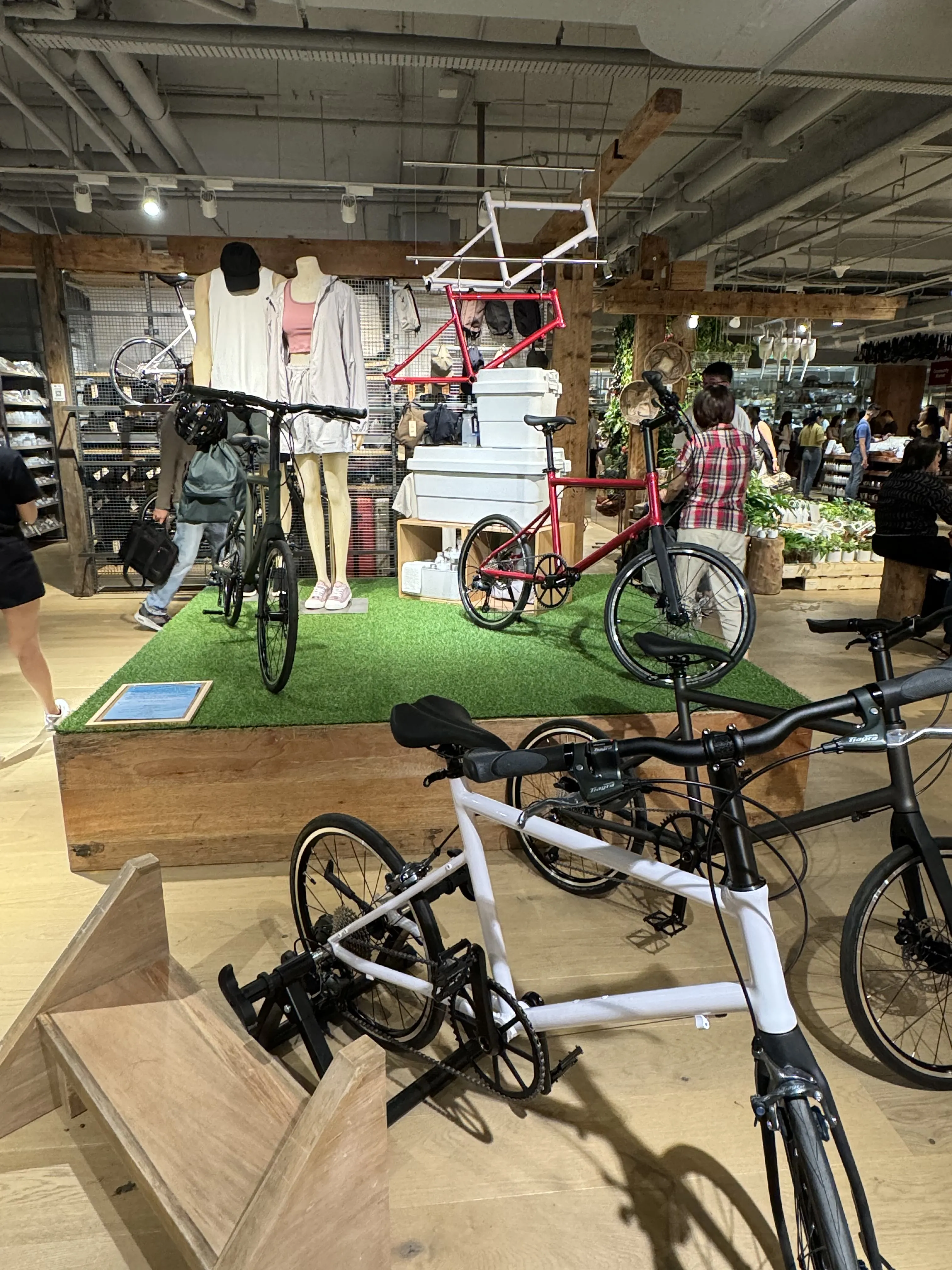 Bicycles at MUJI