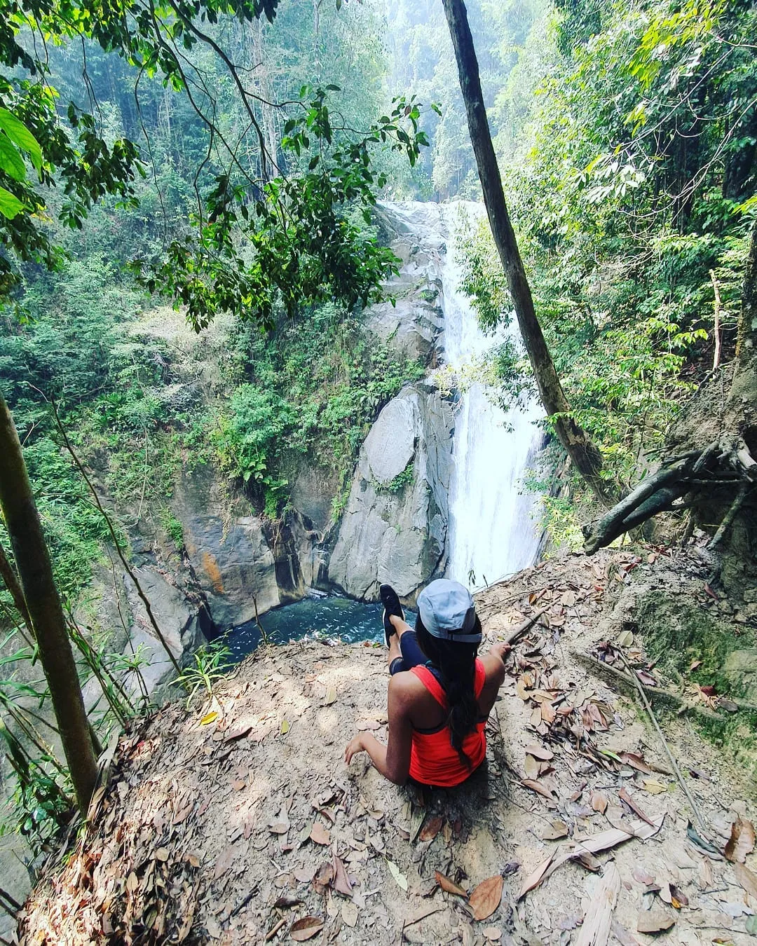 Chilling Waterfall