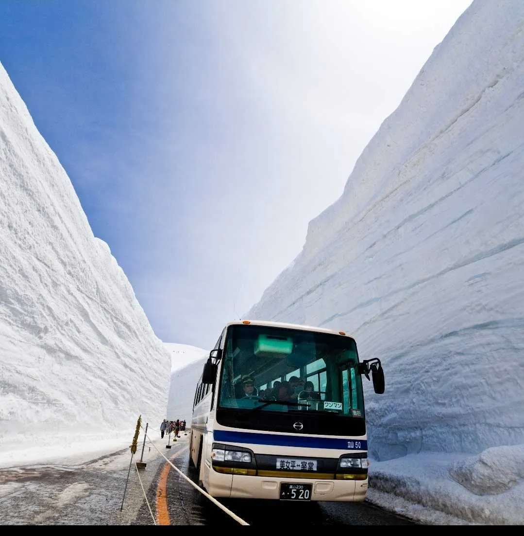 This Massive Snow Corridor In Japan Is Opening This April