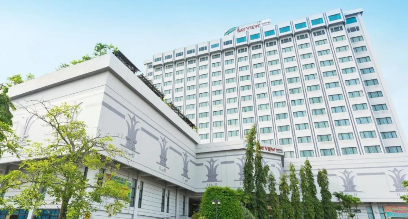 Bayview Hotel from the outside