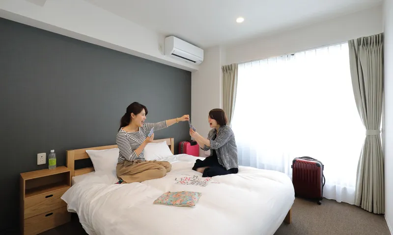 best accommodations in osaka near halal food