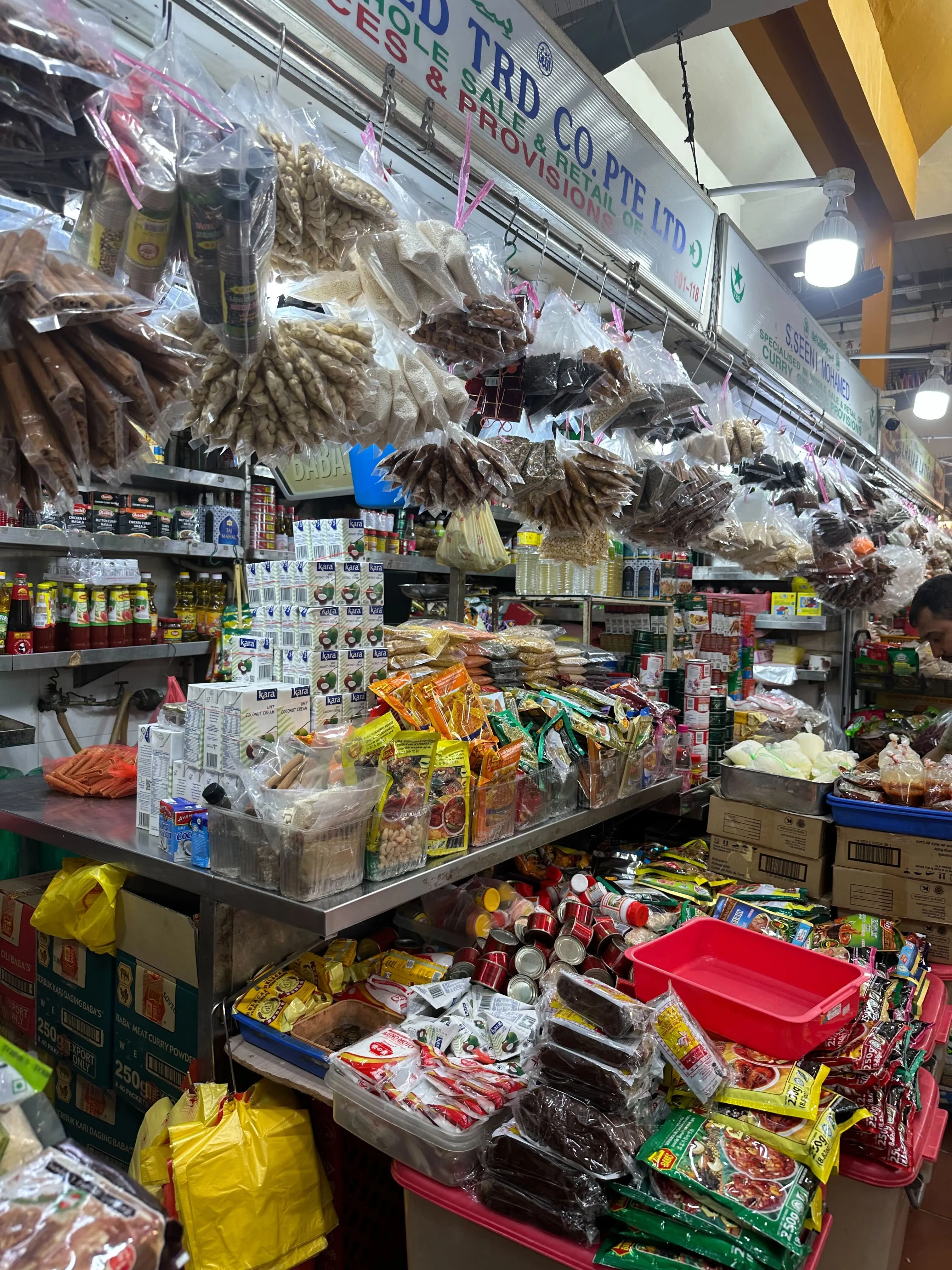 A shop selling spices