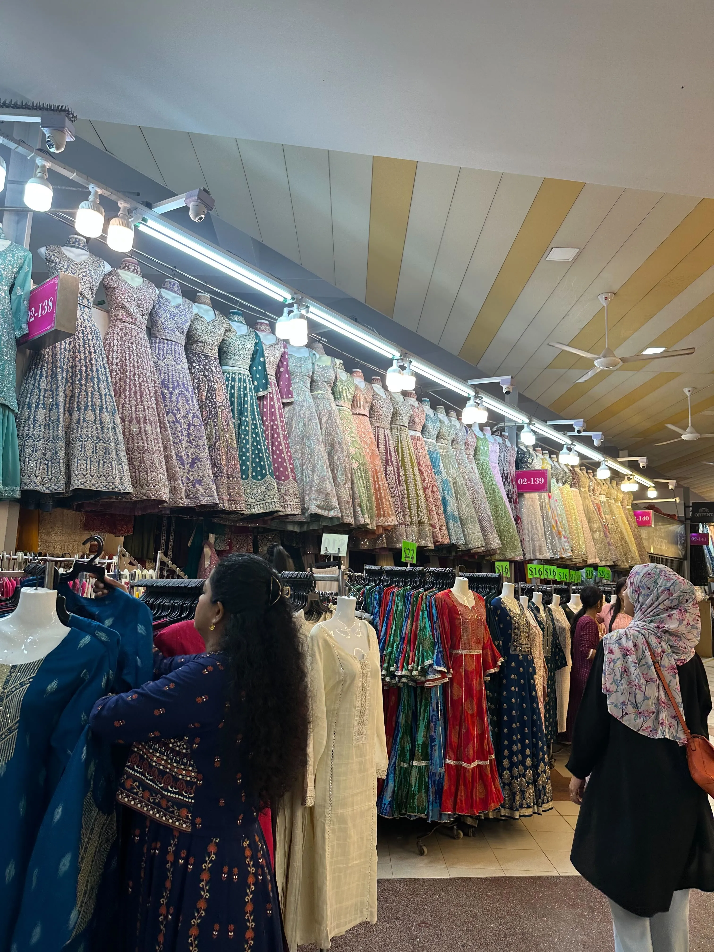 A shop selling traditional Indian garments
