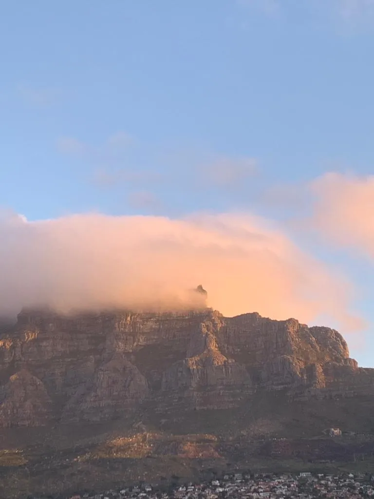 View of Table Mountain from the Hotel