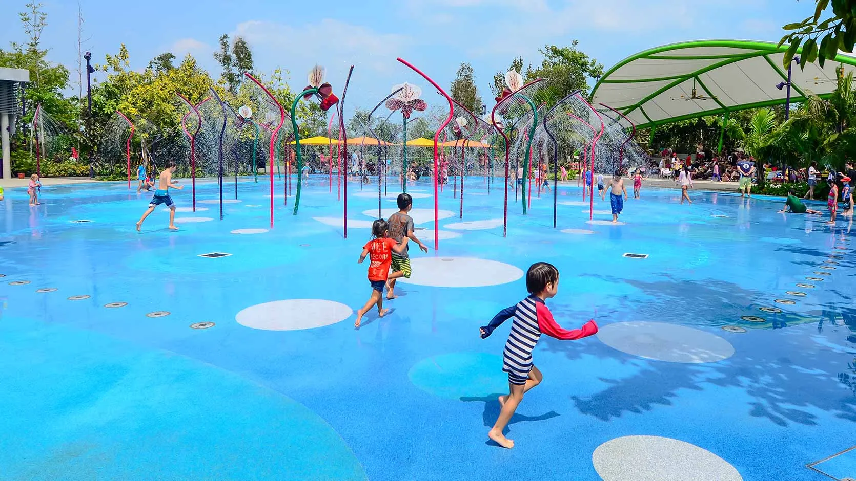 Waterplay at Gardens By The Bay
