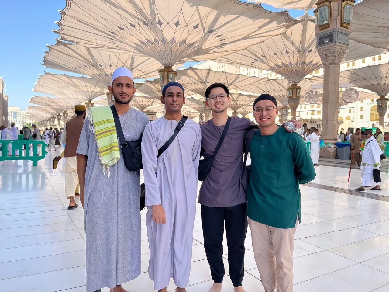 Mithunn at Umrah