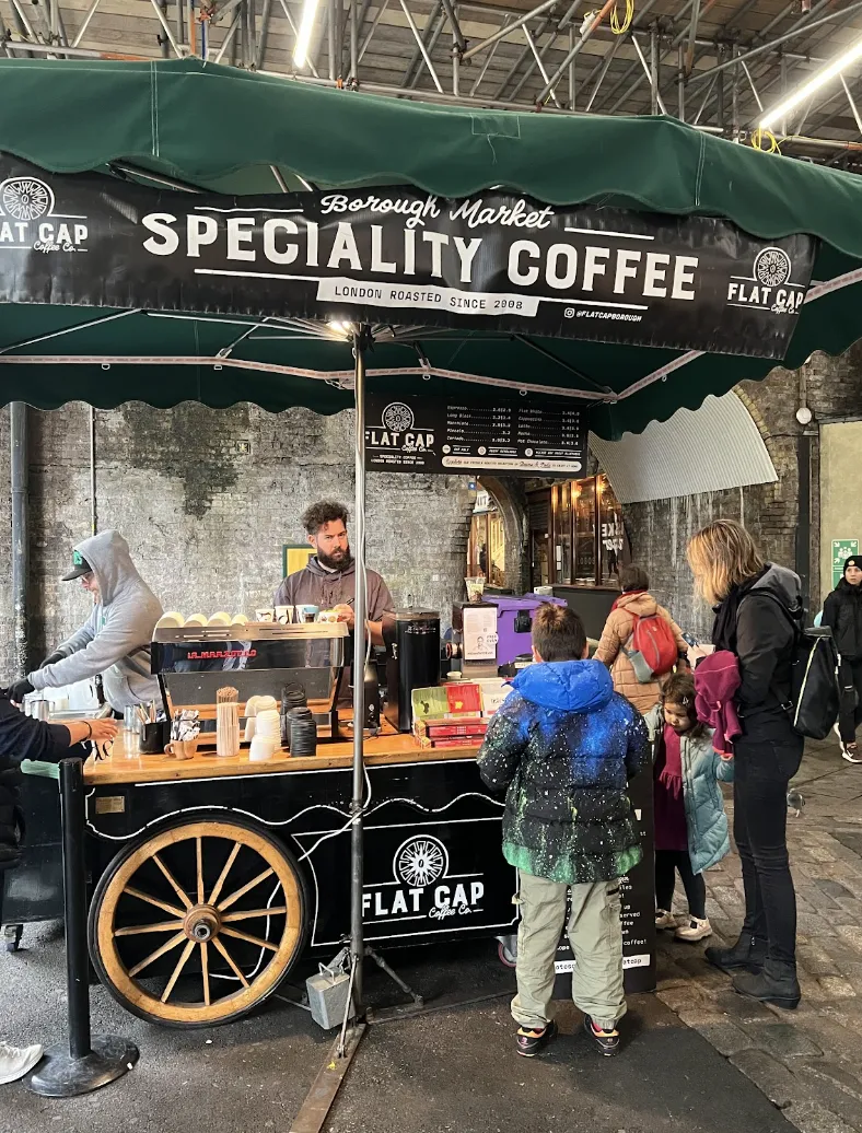 stall at borough market
