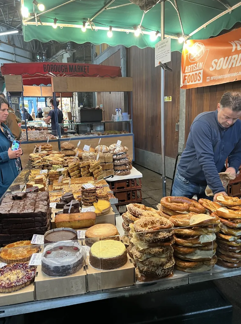 stall at borough market