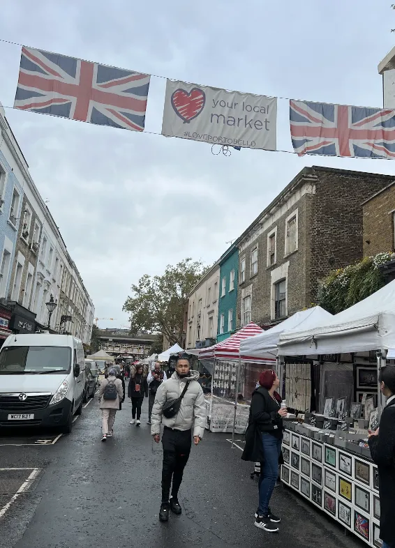 Streets of Portobello Market