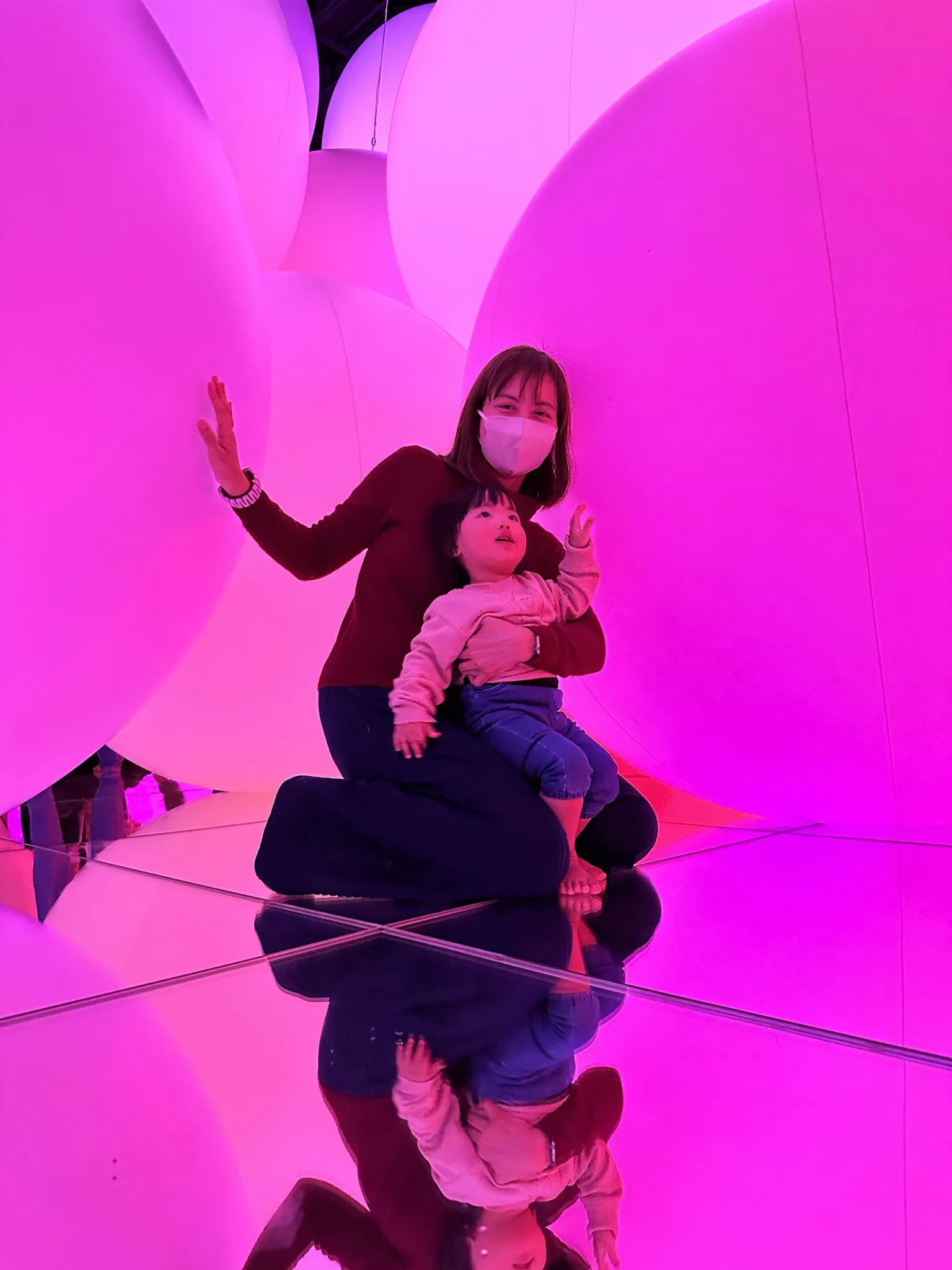tokyo teamlab with kids