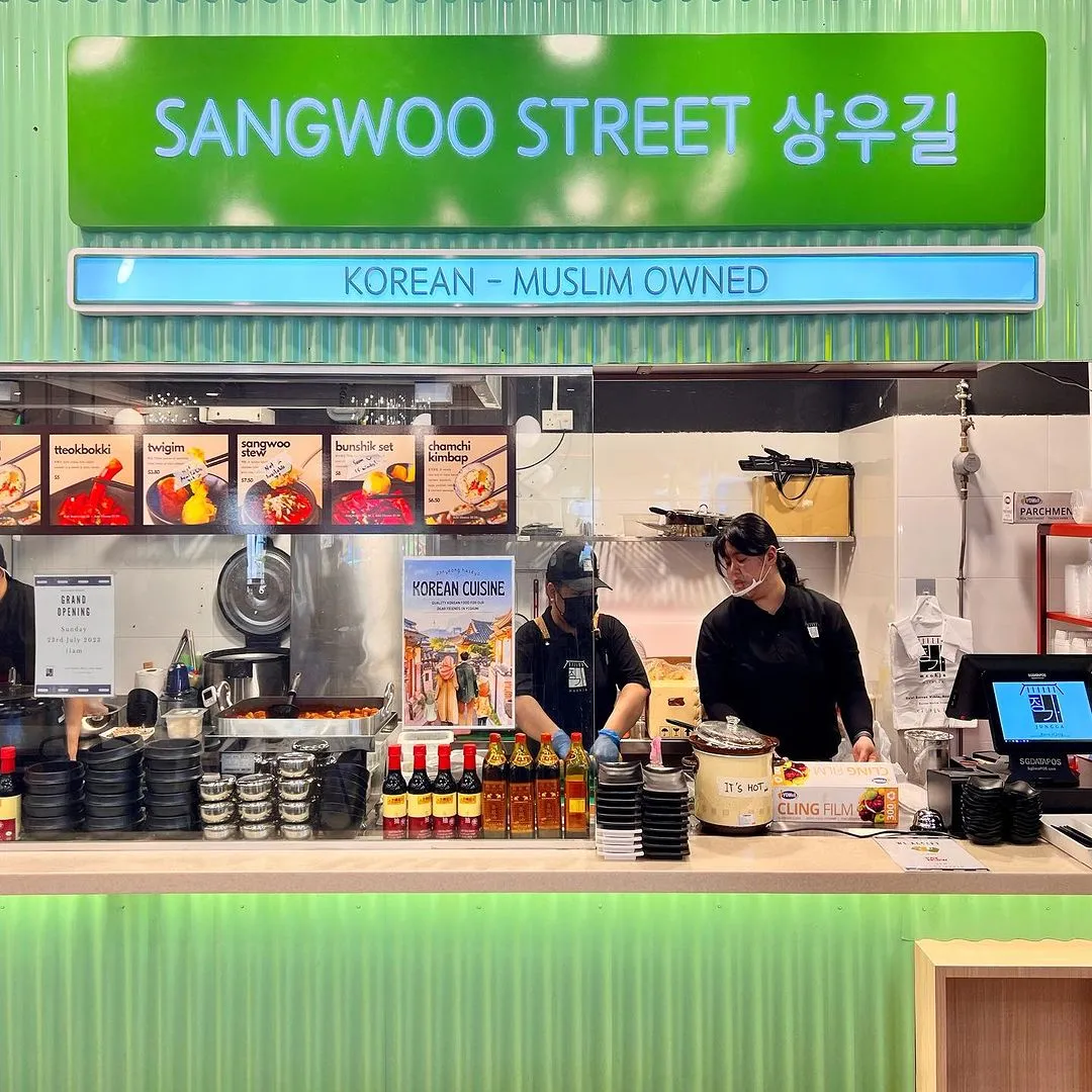 Sangwoo Street: New Eatery By MEOKJA SG Selling Halal Street Food Like Teokbokki And More (In A Food Court Setting)