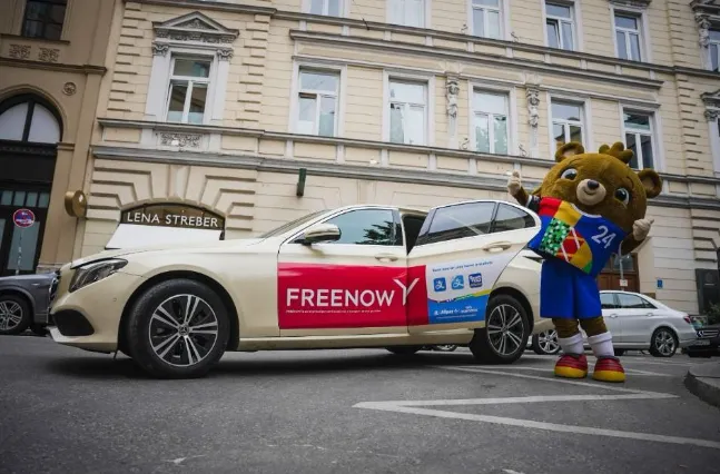 FREENOW taxis