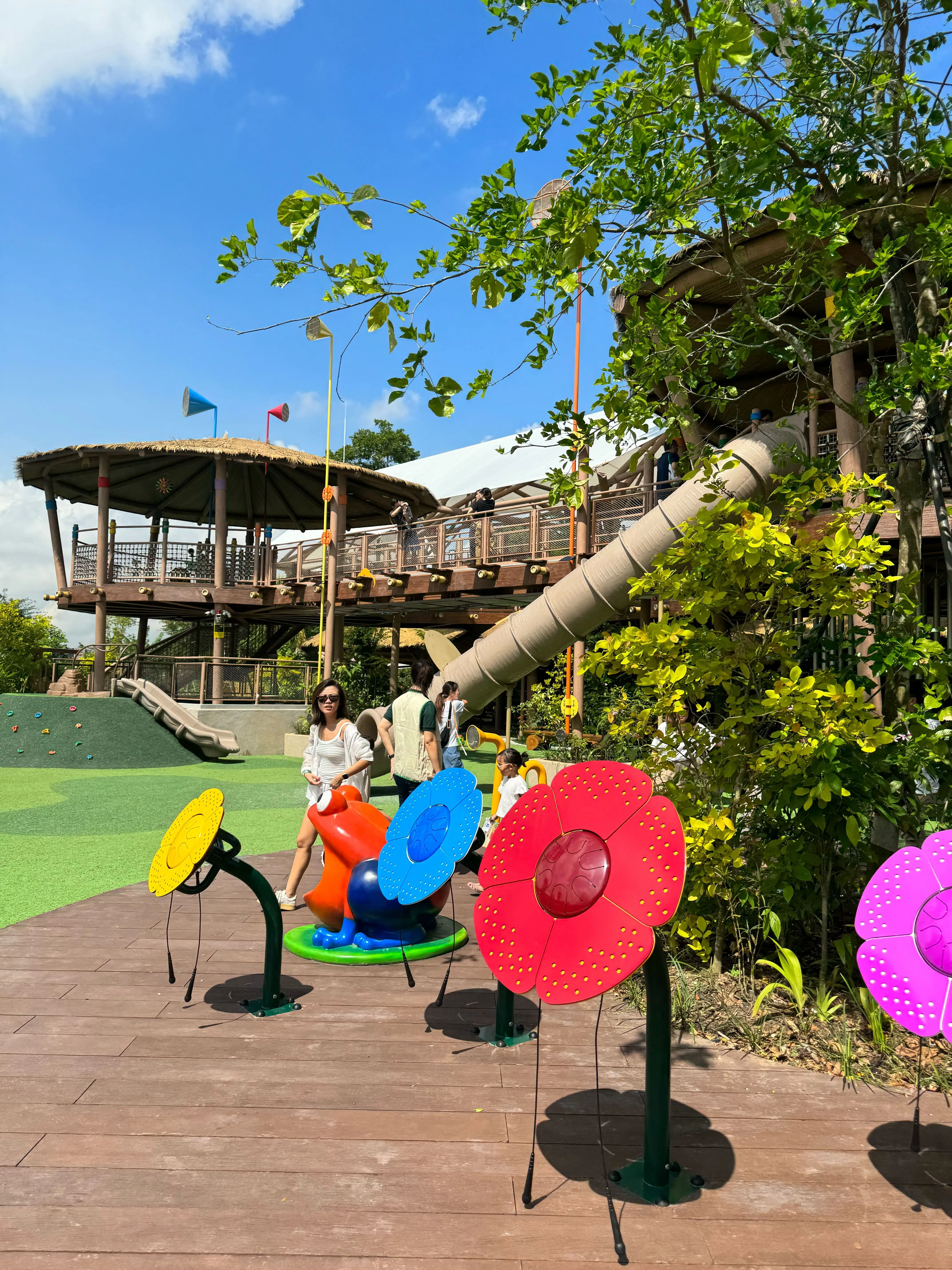 Play Trees at Kidzworld Singapore Zoo