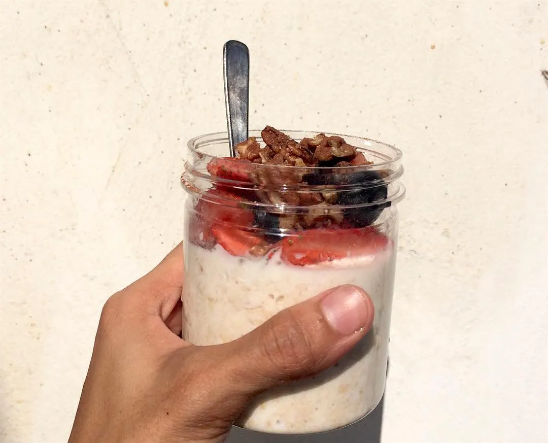 resep-smoothie-overnight-oats-mudah