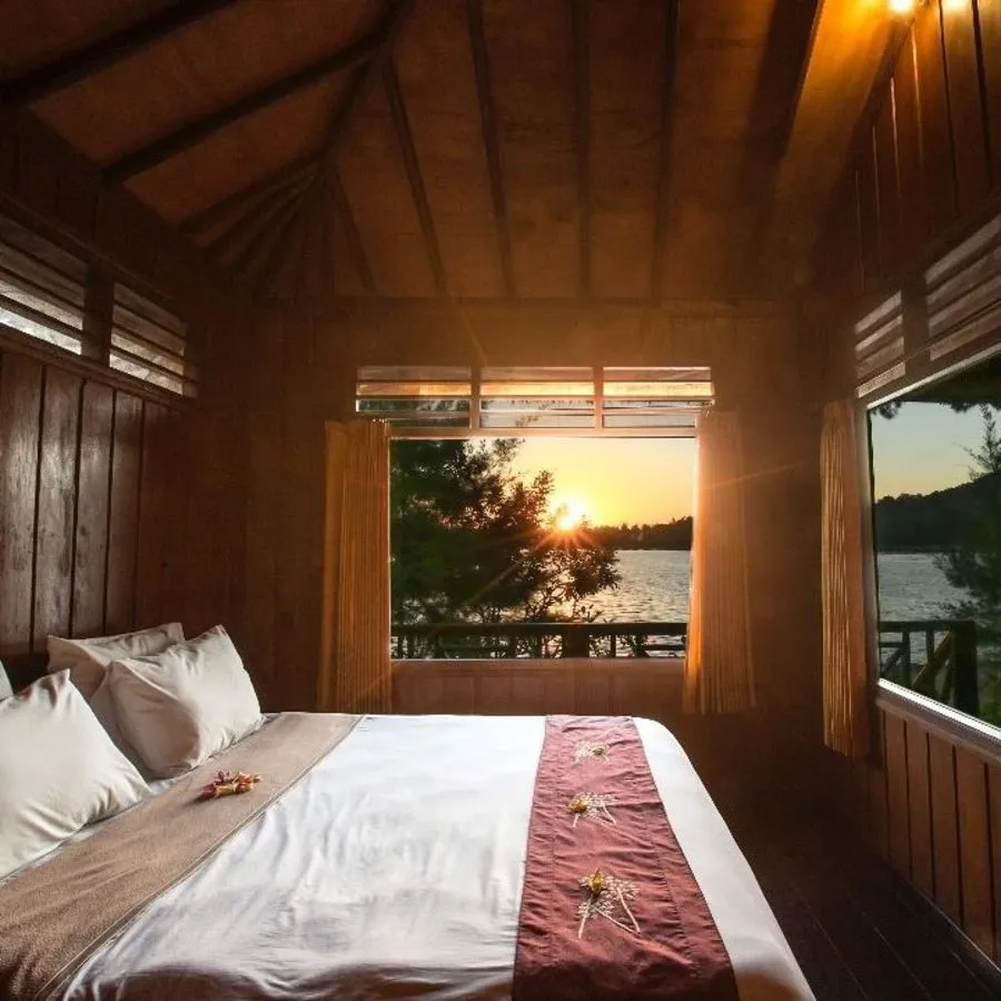A room in the resort