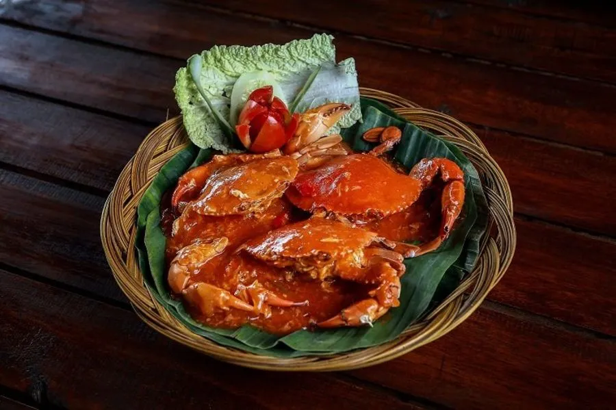 Specialty dishes from the resort