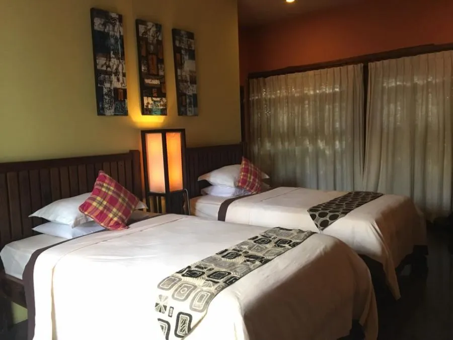 One of the rooms in the resort
