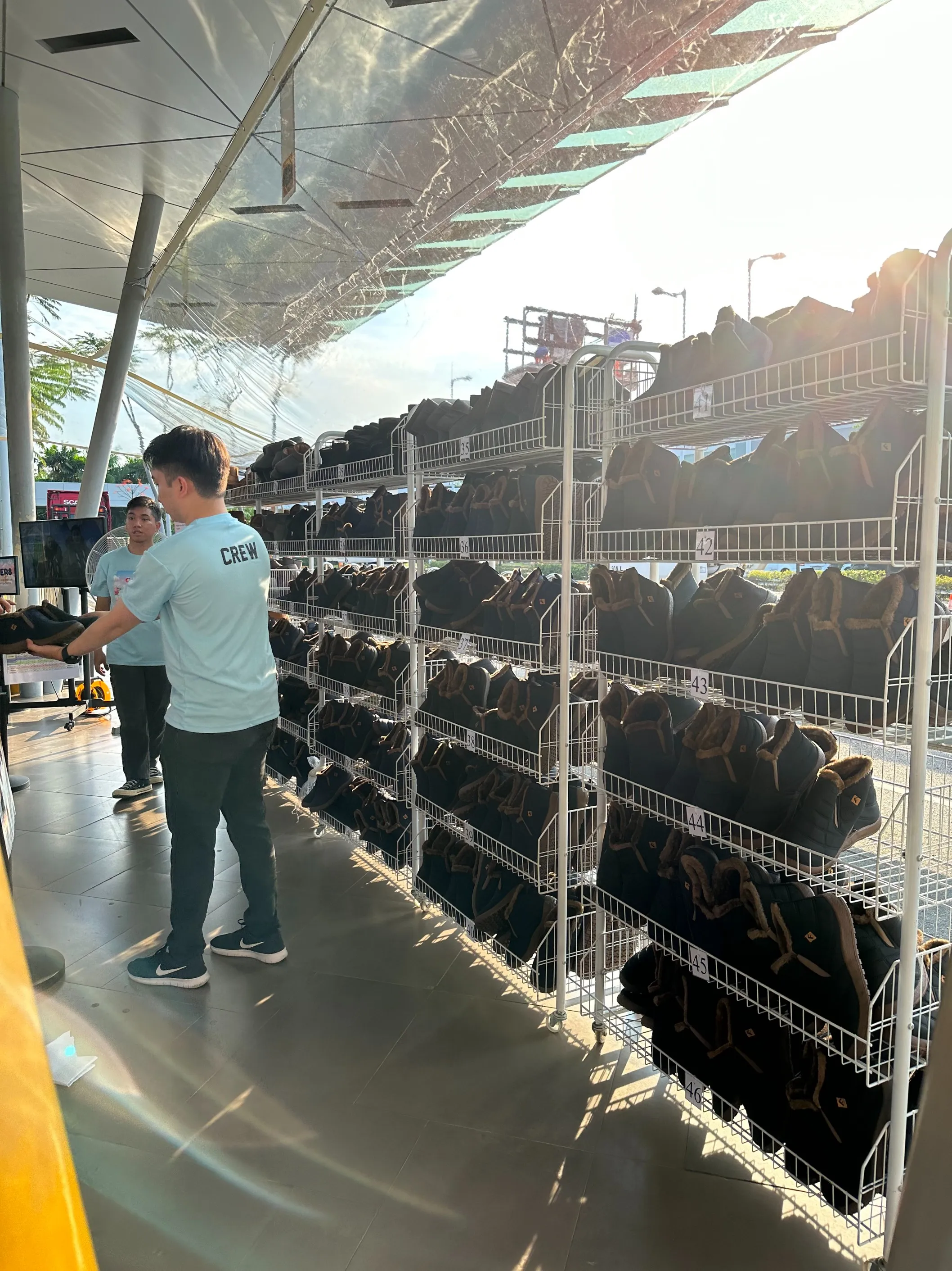 Boots for rent