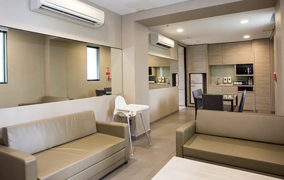A room in CSC Changi