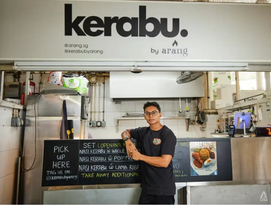 Arang's Private Dining Chef Goes Street-Style With Irresistible Nasi Kerabu In Yishun