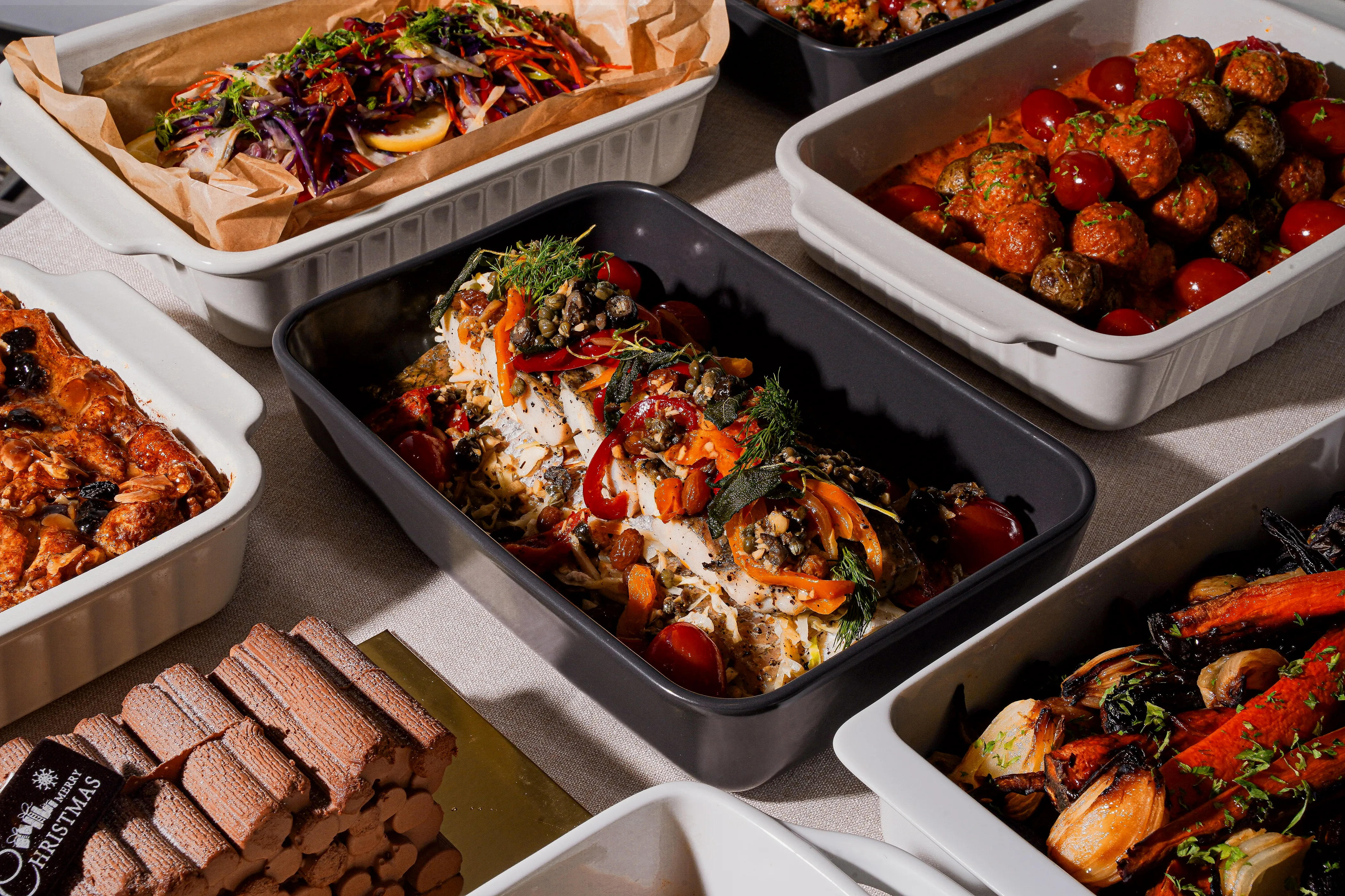 Grain's Holiday Classic Menu