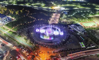 Dadaepo Sunset Fountain Of Dream
