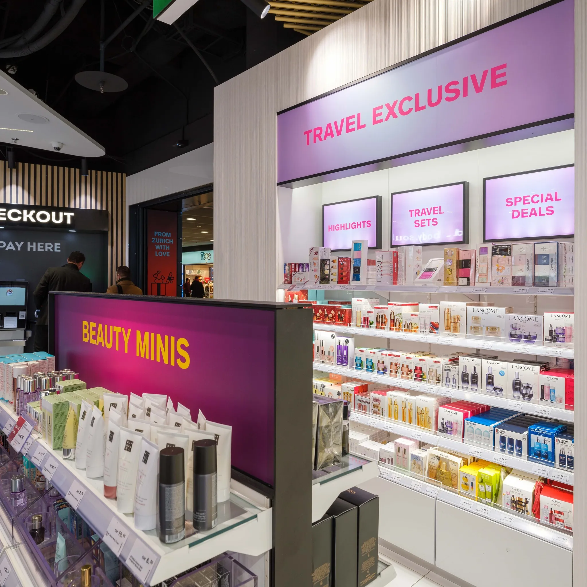Zurich Airport Duty-Free Shopping