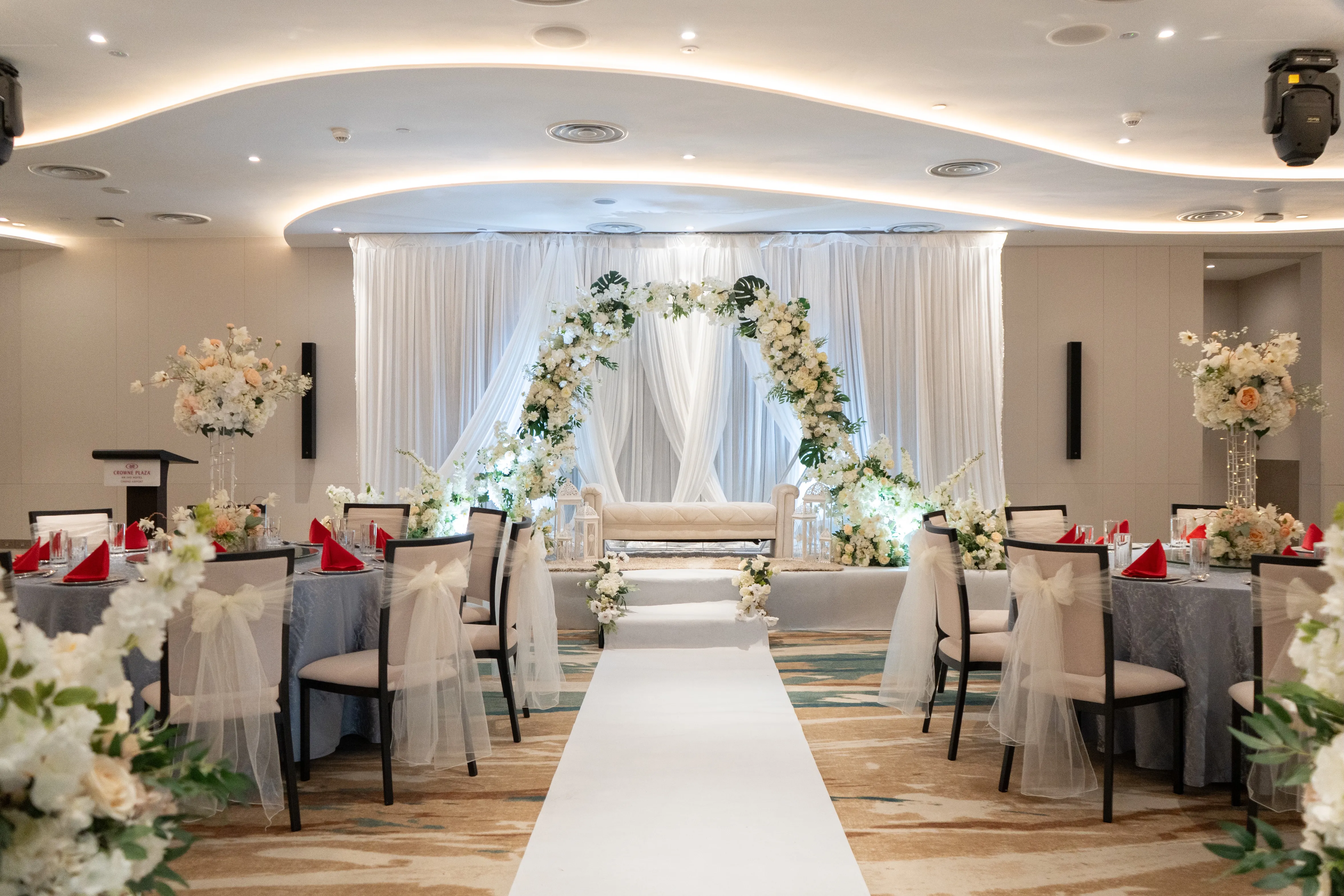 wedding venues in Singapore with halal food