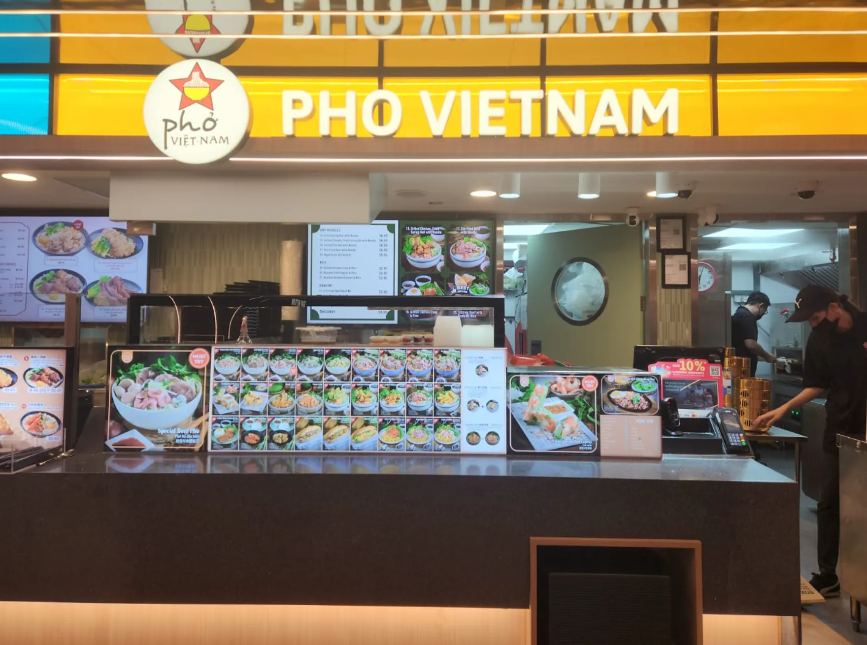 Halal & Muslim-Friendly Stalls VivoCity Kopitiam Pho Vietnam