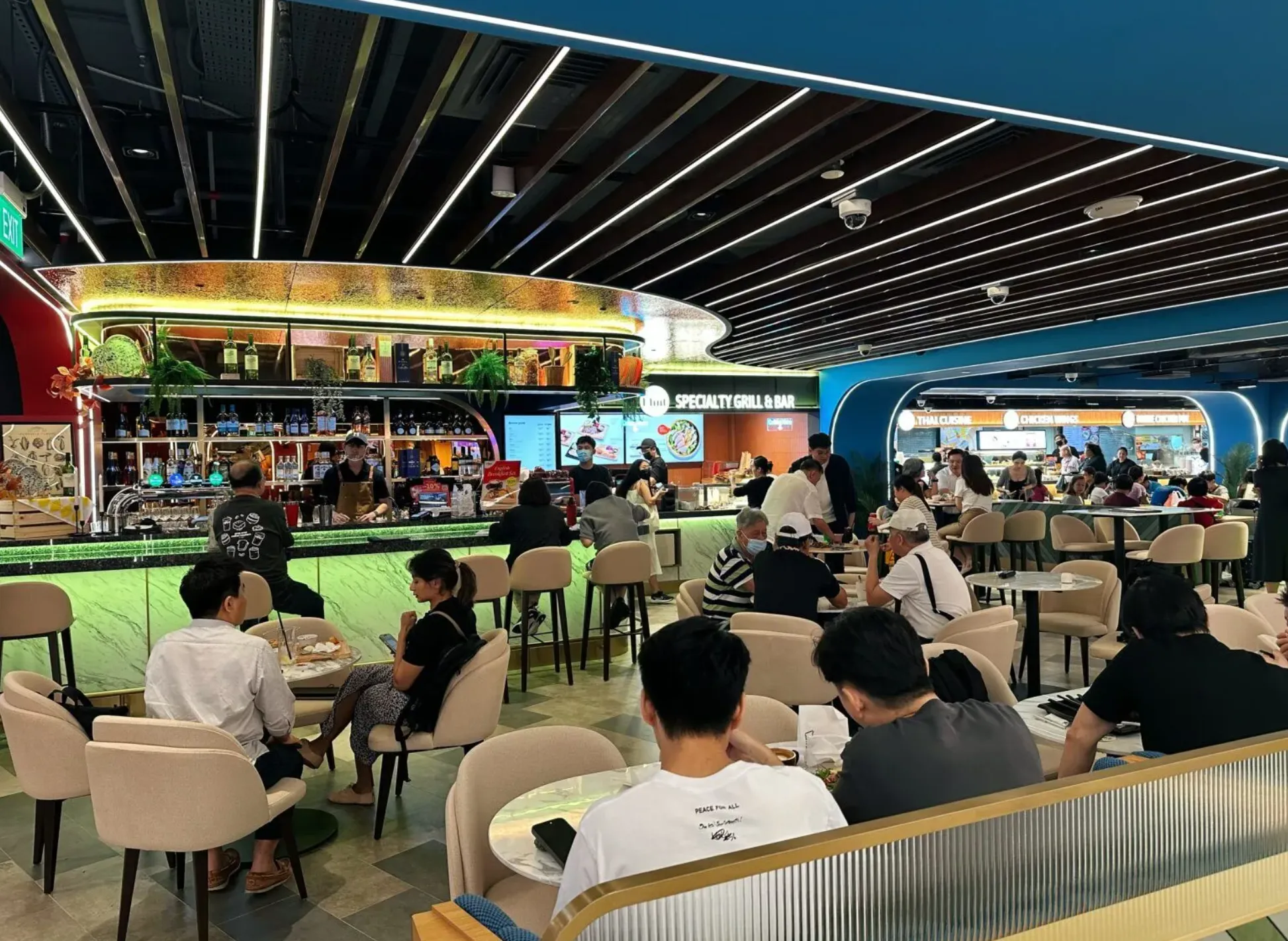 Halal & Muslim-Friendly Stalls VivoCity Kopitiam