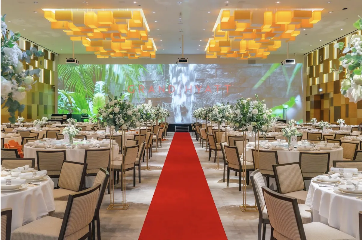 wedding venues in Singapore with halal food