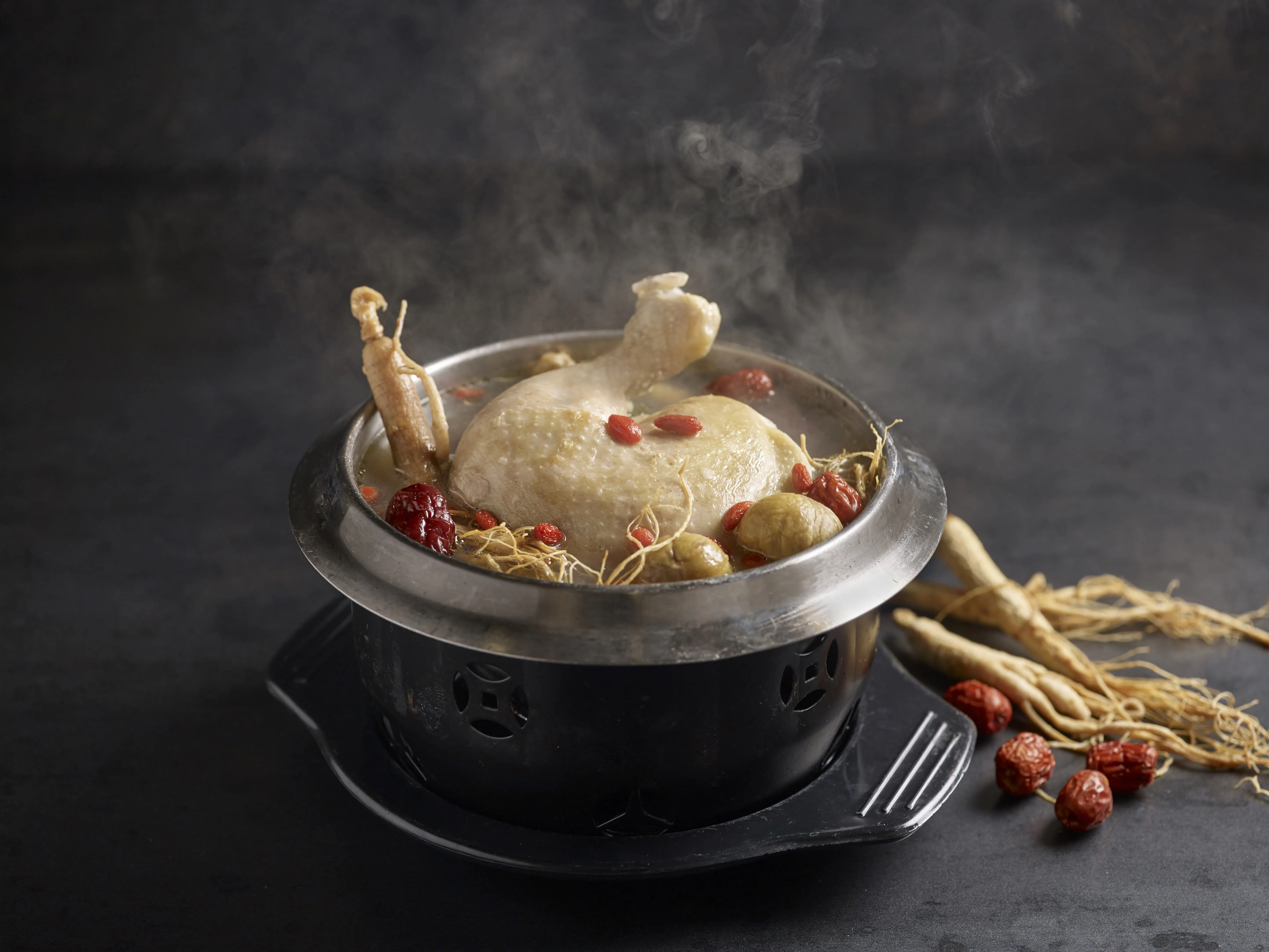Ginseng Chicken Hot Pot