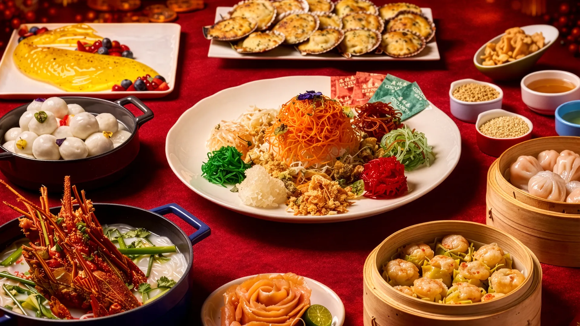 Halal Yu Sheng Chinese New Year