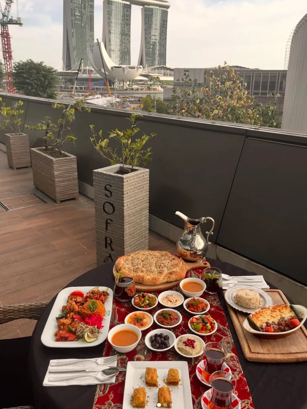 halal food Marina Bay