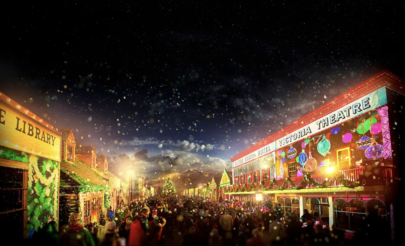 Sovereign Hill’s Winter Wonderlights